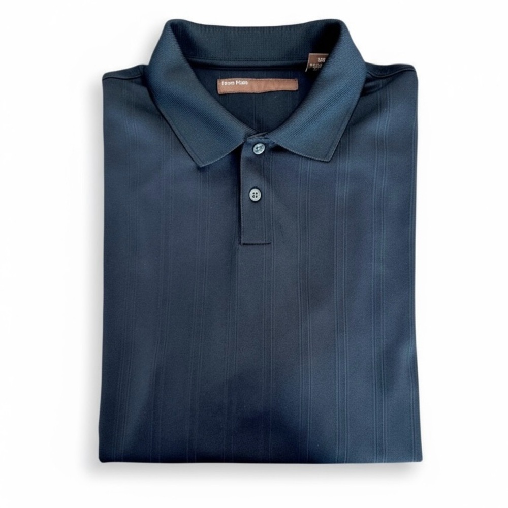 Perry Ellis Black Polo Shirt XXL